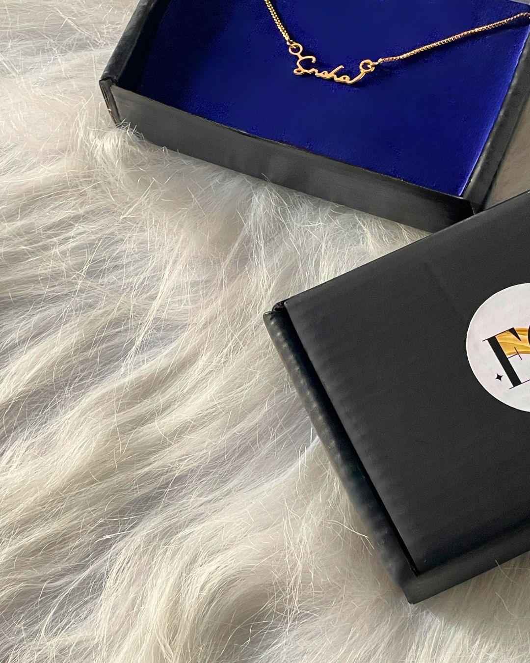 The Art of Personal Luxury: Why a Custom 24K Gold Plated Name Necklace Belongs in Your Jewelry Box - Enchain Gifts