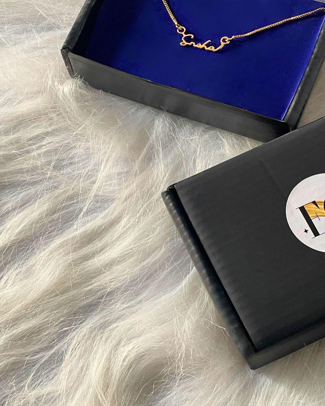 The Art of Personal Luxury: Why a Custom 24K Gold Plated Name Necklace Belongs in Your Jewelry Box