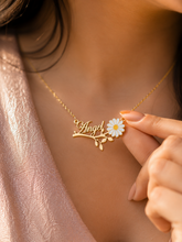 The Scripted Daisy Pendant: The Art of Personal Identity