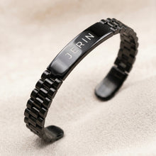 Personalized Rolex Bracelet – Black Gloss Finish