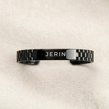 Personalized Rolex Bracelet – Black Gloss Finish