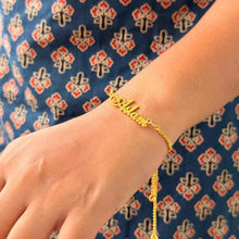 Women's Golden Name Handchain