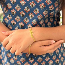 Women's Golden Name Handchain
