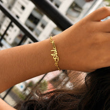 Women's Golden Name Handchain