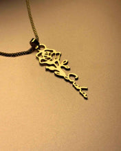 Personalized Floral Name Necklace with 1-Year Anti-Tarnish Warranty - Enchain Gifts
